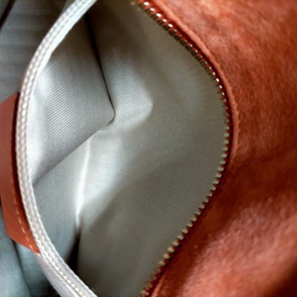 Salvatore Ferragamo Two Way Shoulder Bag AF-21 4875 Pink Suede Leather Women's - Picture 6 of 13